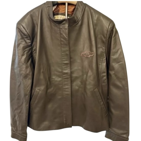 Leather Jacket w/CHEVY embossed logo. - Picture 2 of 8
